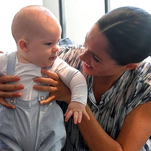 Archie looks exactly like Meghan as a baby in new picture