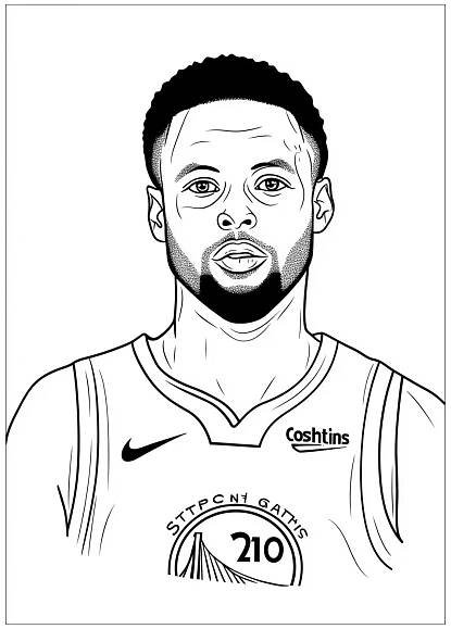 Free Printable steph_curry_coloring_pages_8