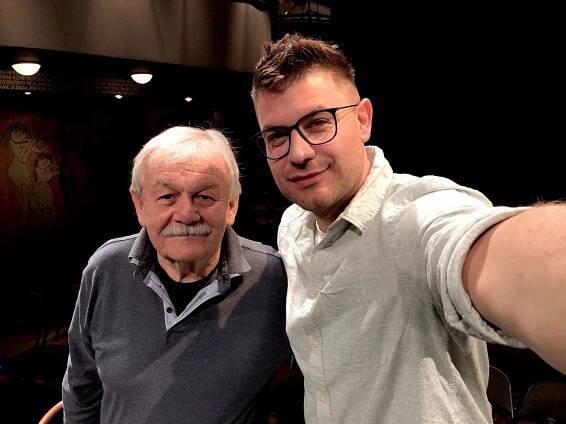 Karel Šíp, Petr Klein Svoboda - Karel Svoboda: Šťastná léta - Z natáčení