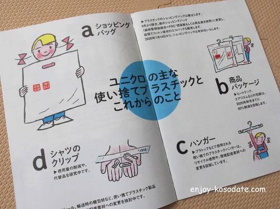 ユニクロのレジ袋が変わる＆フリーマガジンが立派だった話 | エンジョイ子育て生活