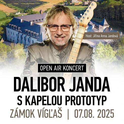 DALIBOR JANDA NA ZAMKU VÍGĽAŠ | 07.08.2025 - štvrtok Zámok Vígľaš, Vígľaš