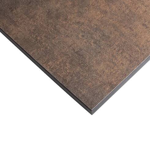 Kompaktní pracovní deska FUNDERMAX Patina Bronze / Black Core