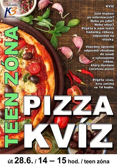 Pizza kvíz v teen zóně