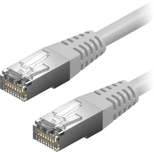 AlzaPower Patch CAT6 FTP 20m šedý