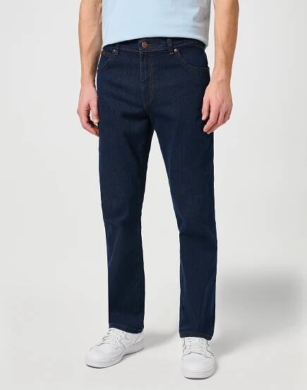 Wrangler pánské jeans W12175001 TEXAS STRETCH blue BLACK