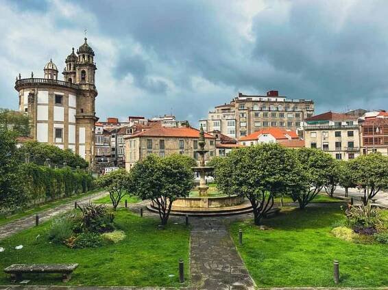 Pontevedra is a historic city found on the Camino de Santiago Portuguese way