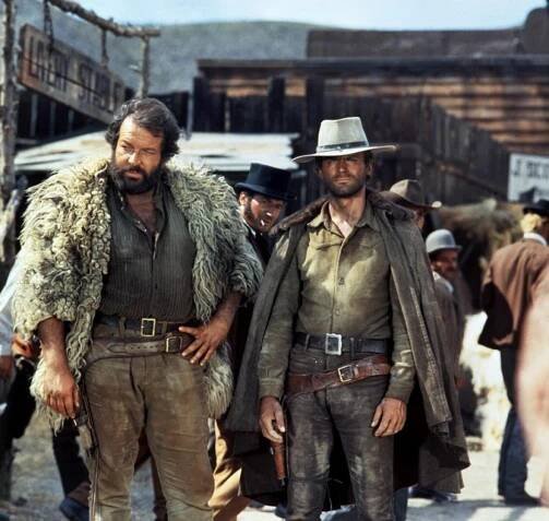 Bůh odpouští, já ne! - Z filmu - Bud Spencer, Terence Hill