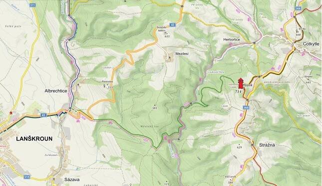 Rozhledna Lázek u Lanškrouna