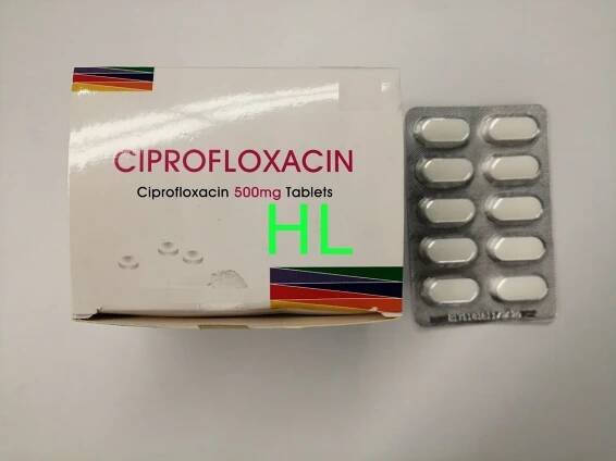 Ciprofloxacin 500 mg spc