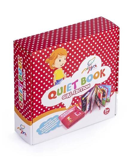 Interaktivní dětská knížka Quiet Book Piqipi | Nejbaby.cz