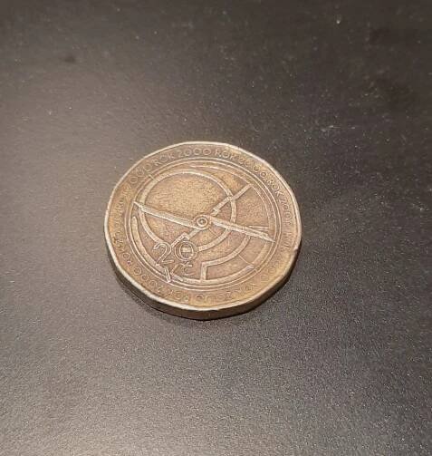 20 kč s orlojem z roku 2000 - Numismatika