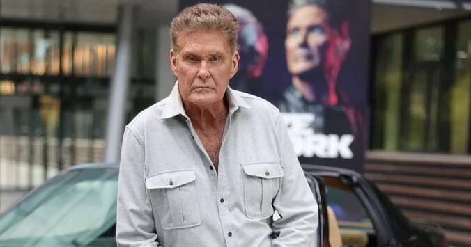David Hasselhoff seen for first time since news of Knight Rider reboot