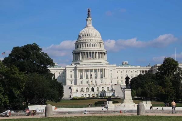 The Capitol in Washington DC