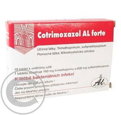 COTRIMOXAZOL AL FORTE  10X960MG Tablety