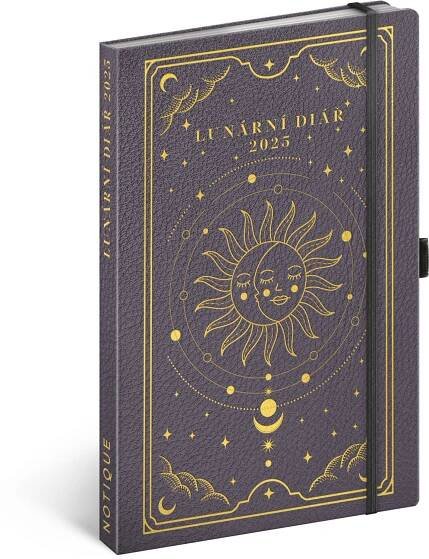 Týdenní Lunární diář 2025, 13 × 21 cm - Autor Neuveden