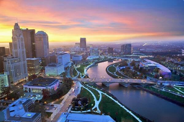 Columbus Ohio skyline