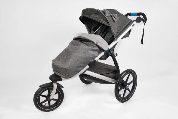 Ma-tata.cz Nánožník s podložkou pro Thule Varianta: podzim, zima - teplejší vatelín, Model kočárku: Thule Urban Glide 1 Double