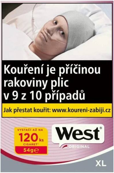Tabák - West 54g Red R