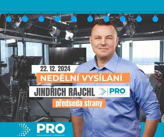 22. 12. 2024 - Nedělní vysílání