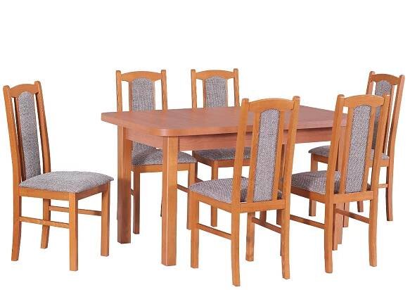 Jídelní set pro 6 osob Marvin - olše/2