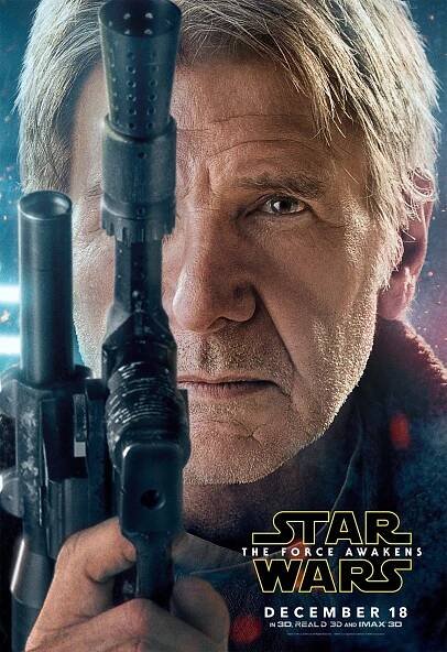 Plakát - Star Wars VII (Han Solo) - Postershop.cz