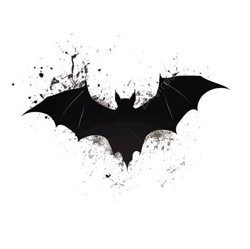 Flying Bat Black Abstract Animal, Animal, Bat, Silhouette PNG ...