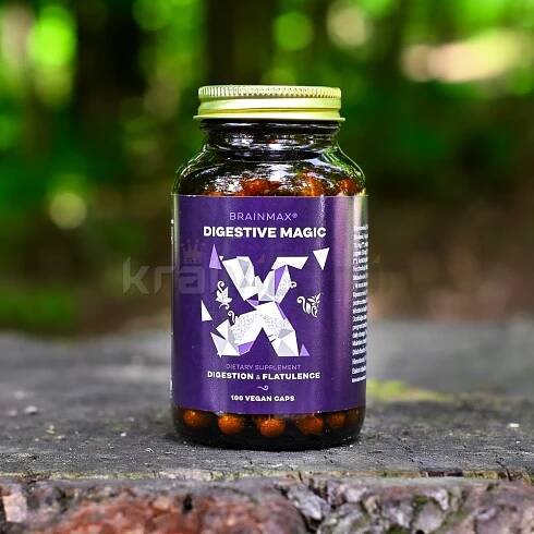 BrainMax Digestive Magic 100 kapslí 7