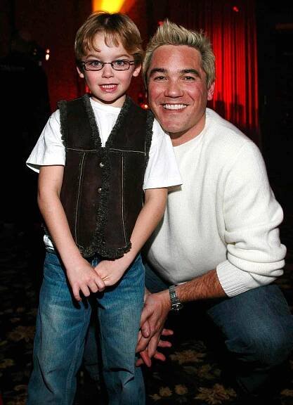 Dean Cain and son Christopher Cain arrive at Niche Media & Hendrix Electric Vodka's Holiday Launch Party celebrating the release of Aspen Peak Magazine's January issue and the launch of Hendrix Electric Vodka on December 28, 2005