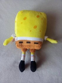 Plyšová hračka SpongeBob ze seriálu pro děti - Spongebob v kalhotkách  - Děti