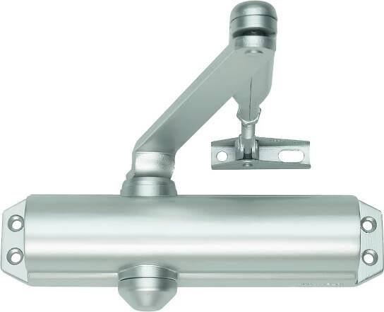 Assa Abloy DC 120 s aretačním raménkem bílá
