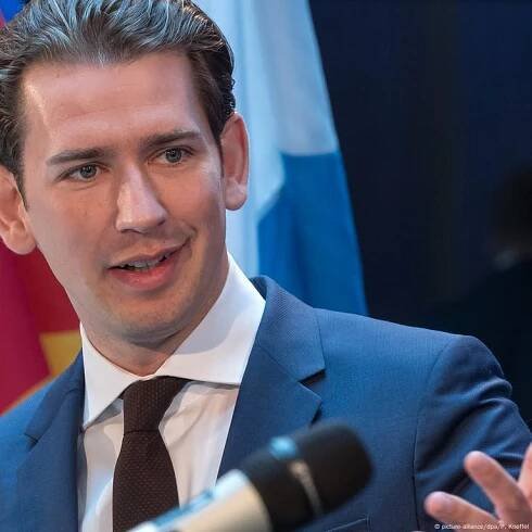 Sebastian Kurz meets Angela Merkel