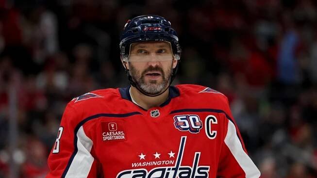 Alexandr Ovečkin v dresu Washington Capitals