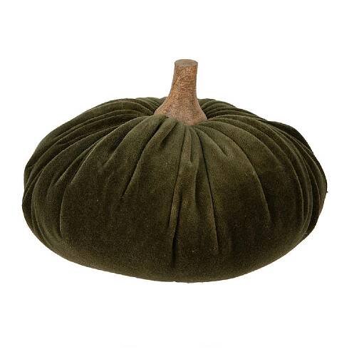Clayre & Eef Dekorativní dýně zelená Ø 20x14 cm koupit