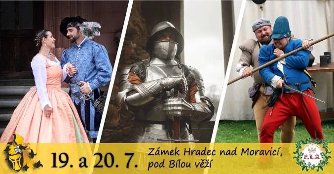 Šermířský a taneční víkend 2025, Hradec nad Moravicí