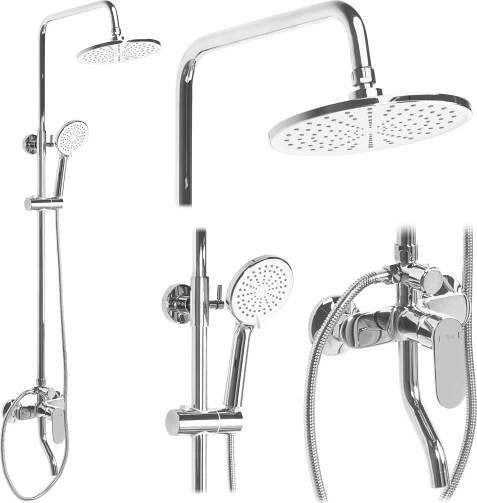 Sprchový set REA SALTON CHROME