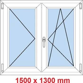 Soft Dvoukřídlé plastové okno 195x150 cm O+OS Dub bahenní od 11 735 Kč - Heureka.cz