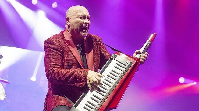 Michal David na narozeninovém koncertě v pražské O2 areně, 28. 6. 2022