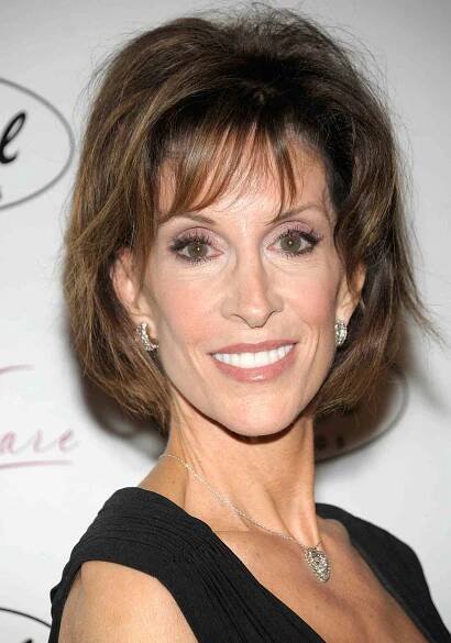 Deana Martin (daughter of the late Dean Martin) arrives at the CD release party for her new album "Volare", held at the Capitol Records building on September 9, 2009 in Hollywood, California