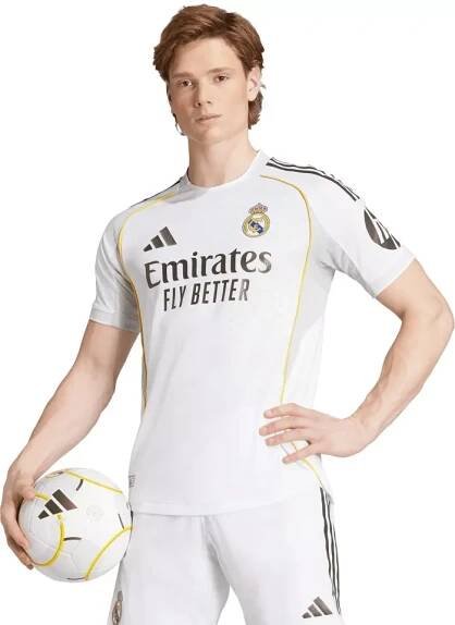 Pánský dres s krátkým rukávem adidas Real Madrid 2025/26, zápasový/domácí