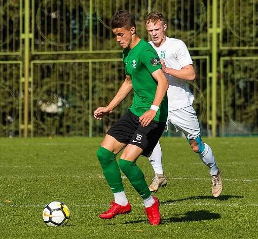Zápas celostátní dorostenecké ligy U19 1. FK Příbram - MFK Karviná 4:2.