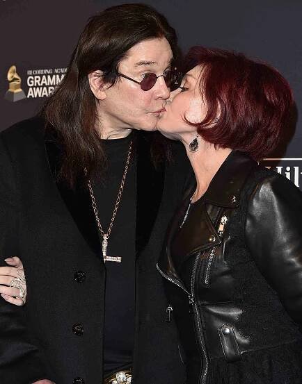 Ozzy Osbourne and Sharon Osbourne attend the Pre-GRAMMY Gala and GRAMMY Salute to Industry Icons Honoring Sean "Diddy" Combs 