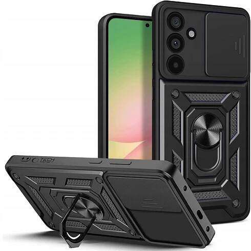 POUZDRO TECH-PROTECT CAMSHIELD PRO ČERNÉ PRO SAMSUNG GALAXY A56 5G ODOLNÉ
