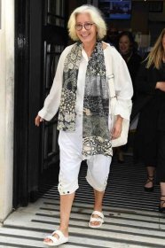 LONDON, ENGLAND - JUNE 10: Emma Thompson at BBC Radio 2 studios on June 10, 2022 in London, England. (Photo by GC Images/GC Images)