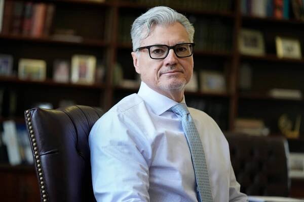 New York Supreme Court Justice Juan Merchan in March. (Seth Wenig/AP)