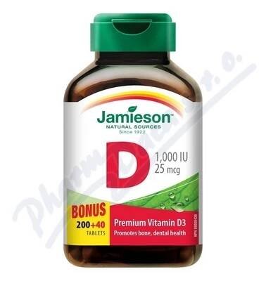 JAMIESON Vitamín D3 1000 IU tbl.240