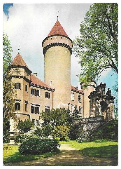 A - ZÁMEK KONOPIŠTĚ - Pohlednice místopis