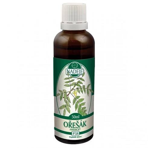 Naděje Ořešák americký černý - tinktura z pupenů 50 ml (Juglans nigra L.)