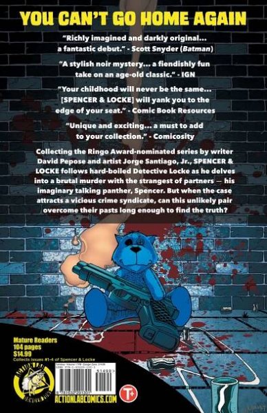 Spencer & Locke TPB Back Cover