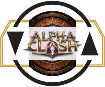 Draft box subscription icon, with circular arrows and Alpha Clash logo.