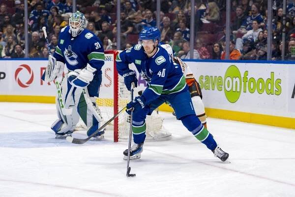 NHL: Anaheim Ducks at Vancouver Canucks